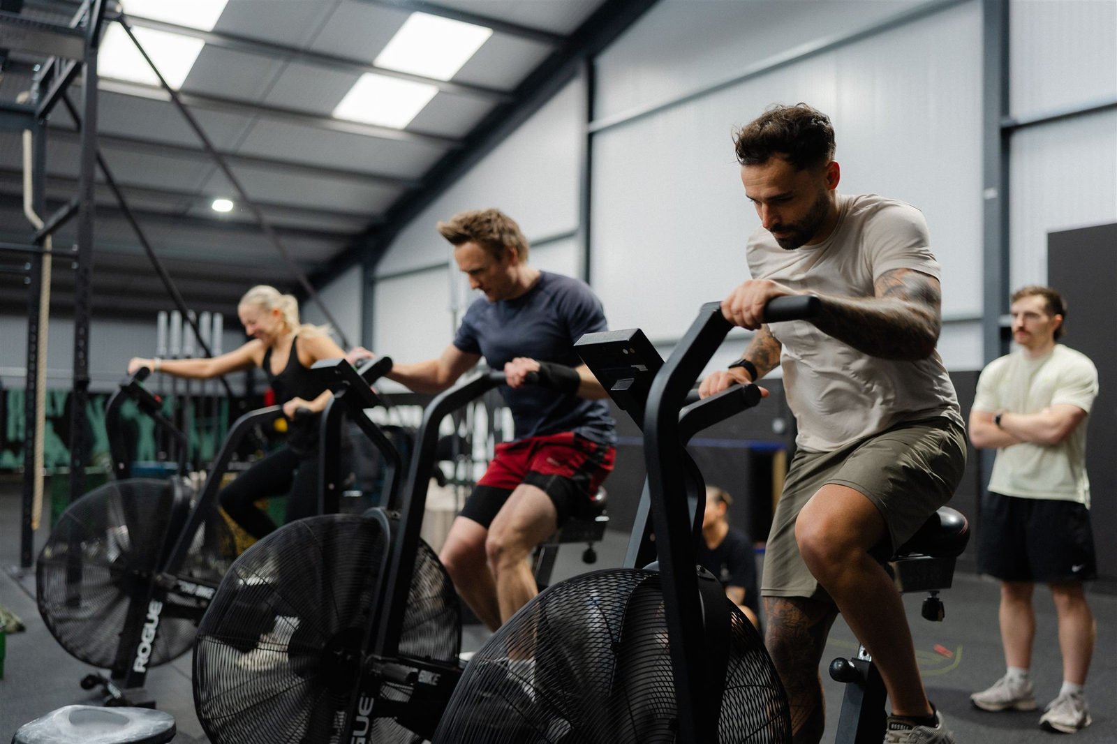 Members training together